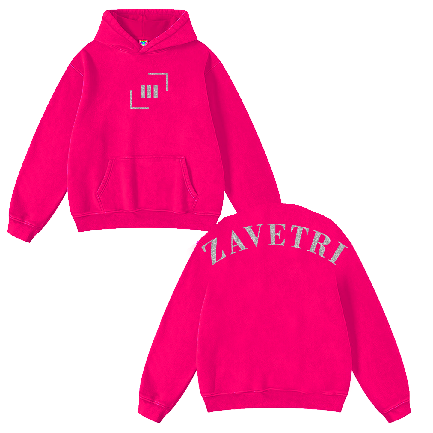 Womens ZAVETRI Glitter hoodies